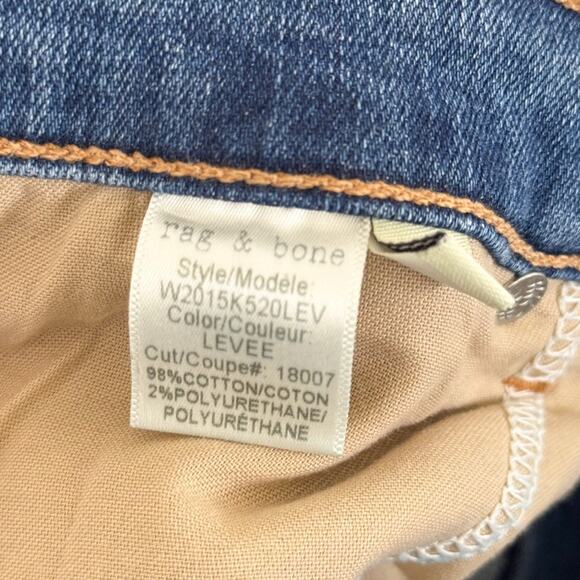 Rag & Bone High-Rise Crop Flare Jeans - Picture 8 of 8